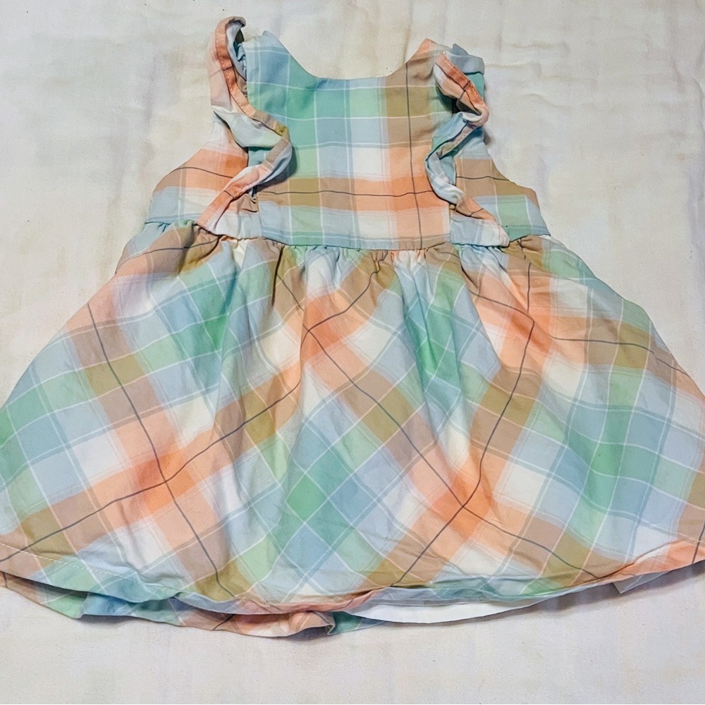 Plaid Spring Baby Dress